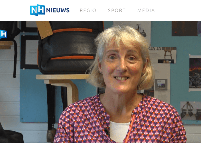 Angela bij Pak-an-doen van NH-media