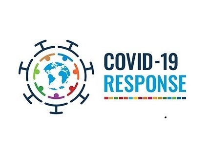 Covid-19 response logo for donations Covid-19 response logo for donations