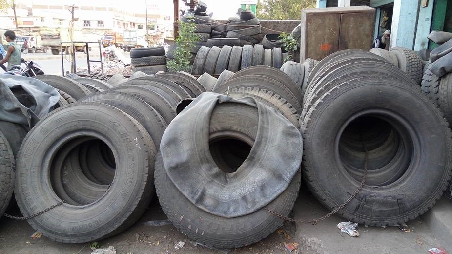 Recycled rubber